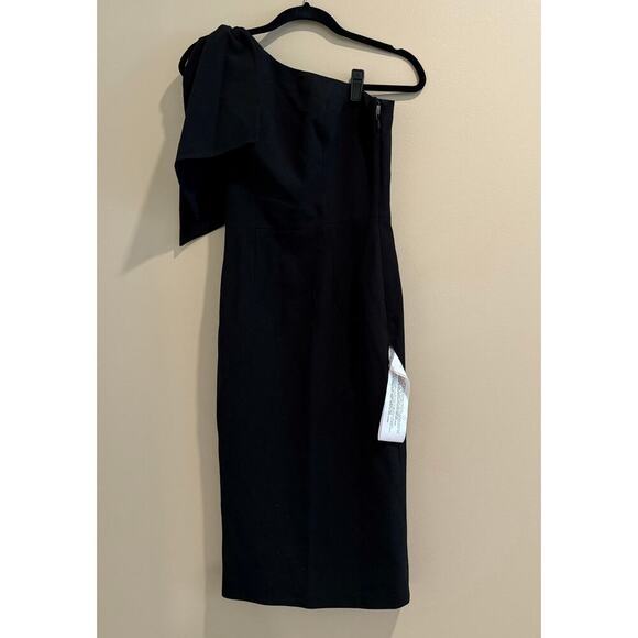 Dress the Population Tiffany One Shoulder Midi Dress XS NWT - Picture 6 of 8